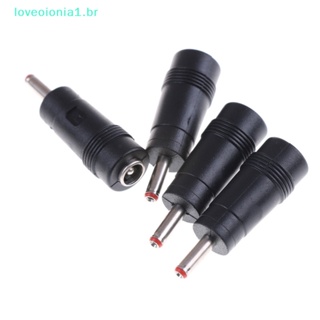 Loveoionia1 อะแดปเตอร์เชื่อมต่อ DC Power 3.5x1.35 มม. Male to 5.5x2.1 มม. Female 4 ชิ้น