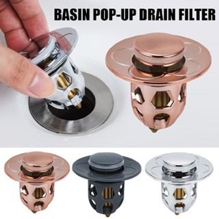 New Universal Washbasin Basin Pop-up Drain Filter Leaking Stopper Drain Filter