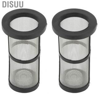 Disuu Pool Cleaner in Line Filter Screen Dense Mesh Pool Cleaner Filter Screen Stainless Steel Rubber for Efficient Cleaning