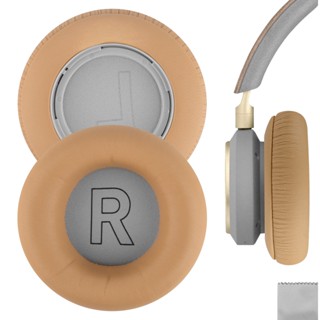 Geekria Elite แผ่นหนังแกะ แบบเปลี่ยน สีน้ําตาล สําหรับหูฟัง Bang &amp; Olufsen Beoplay H9 H7 H9 3rd Gen h9i