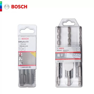 Bosch ดอกสว่านเจาะอิฐ คอนกรีต ค้อนโรตารี่ ด้ามจับกลม 4 ชิ้น