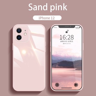 เคสแข็ง สีพื้น สําหรับ iPhone 6 6s 7 8 Plus X Xs Max XR 6s