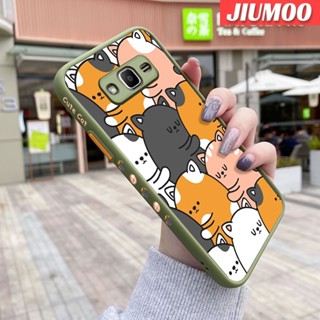 เคสโทรศัพท์มือถือ ซิลิโคนแข็ง บาง กันกระแทก ลายการ์ตูนแมวน่ารัก สําหรับ Samsung galaxy J2 2015 J2 Prime