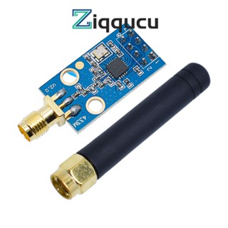 Ziqqucu CC1101 433Mhz โมดูลรับส่งสัญญาณข้อมูลไร้สาย RF