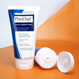 PanOxyl Acne Foaming Wash Benzoyl Peroxide 10% Maximum Strength 156g