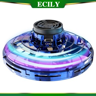 Ecily Flying Spinner Boomerang Magic Mini UFO Drone Flyorb Fidget ของเล่นสําหรับเด็ก/ผู้ใหญ่ สินค้าของแท้