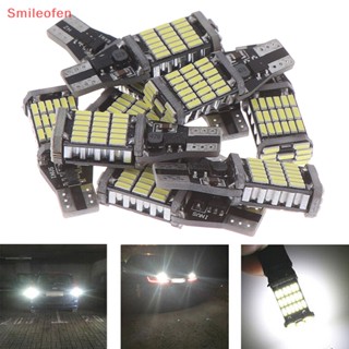 [Smileofen] ใหม่ หลอดไฟถอยหลังรถยนต์ LED 45 SMD 4014 T15 W16W 6000K สีขาว 10 ชิ้น