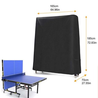 Tennis Pingpong Table Cover 165x70x185cm Waterproof Dustproof Protector for Indoor Outdoor