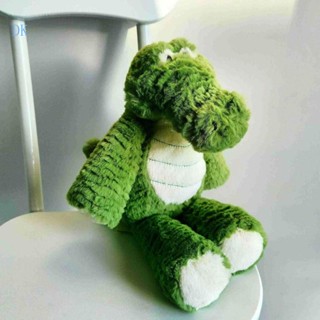 Dk ตุ๊กตาจระเข้ ยัดไส้ 12 ตัว สีเขียว ของเล่นสําหรับเด็ก