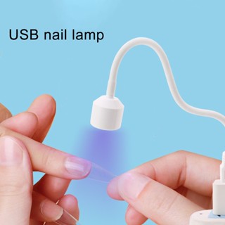 Wismar โคมไฟ LED เสียบแล้วใช้งานได้เลย ABS ปลั๊ก USB สําหรับตกแต่งเล็บ