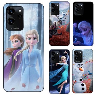 เคสโทรศัพท์มือถือแบบนิ่ม TPU ลายเอลซ่า สําหรับ Oukitel C32 C31 Frozen II
