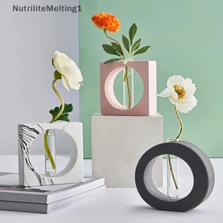 [NutriliteMelting1] แม่พิมพ์ซิลิโคนเรซิ่น ทรงกลม สําหรับทําแจกัน กระถางดอกไม้ DIY [TH]