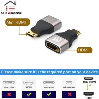 Ws อะแดปเตอร์แปลง ขนาดเล็ก สําหรับมอนิเตอร์ Forhdmi 8k 60hz 2.1