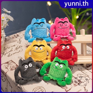 15 ซม.สี Monster Emotion Plush ของเล่นเด็กเอาใจ Emotion Plushie น่ารักตุ๊กตาตุ๊กตาเด็กวันเกิดคริสต์มาสของขวัญ Yunni