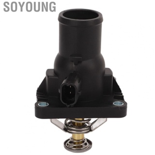 Soyoung Engine Coolant Thermostat Assembly High Performance 55587349 Replacement for Chevy Aveo Cruze Sonic Housing