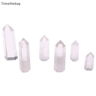Timehebay หินคริสตัลใส ธรรมชาติ สําหรับรักษาร่างกาย
