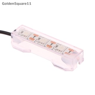 Goldensquare โคมไฟตั้งโต๊ะ LED พลาสติก ขนาดเล็ก ชาร์จ USB สําหรับตู้ปลา