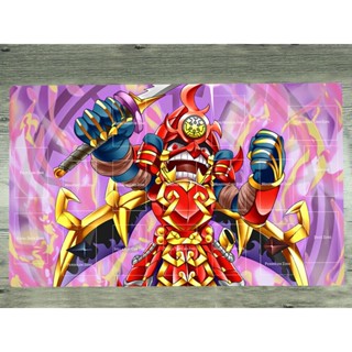 Yugioh Duel Playmat Comic Toon Six Samurai TCG CCG แผ่นรองเมาส์ สําหรับเล่นเกม