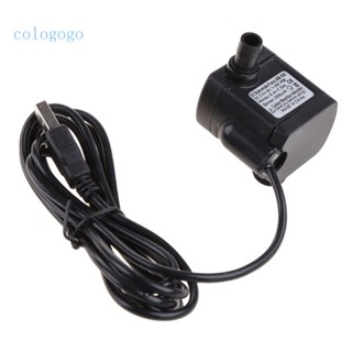 Colo ปั๊มน้ําพุ USB DC3 5V-9V 3W แบบเปลี่ยน