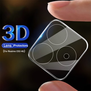 Realme C53 Camera Protective Case For Realme C53 C55  Realme C53 3D Curved HD Tempered Glass Screen Protector Back Camera Lens Film