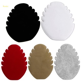 Wonder จี้สร้อยคอ ผ้าสักหลาด สีดํา สีเทา ป้องกันเครื่องประดับ