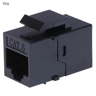 แจ็คอะแดปเตอร์เชื่อมต่อ RJ45 Female to UTP Cat5e CAT6