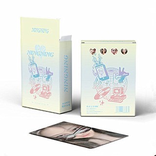 50 ชิ้น / กล่อง NINGNING AESPA โฟโต้การ์ด อัลบั้มเลเซอร์ โลโม่การ์ด Solo Kpop ของสะสม ราคาถูก CX