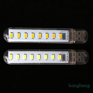 Bang โคมไฟอ่านหนังสือ Led ถนอมสายตา แบบพกพา สะดวก USB สําหรับ PC แล็ปท็อป