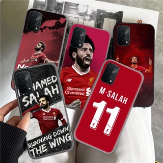 เคสโทรศัพท์มือถือแบบนิ่ม ลายนักฟุตบอลอียิปต์ Mohamed Y196 สําหรับ OPPO A12E A15 A15S A53S A55 A56 A53 A32 A16 A16S A54S A54 A8 A31