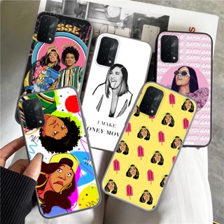 เคสโทรศัพท์มือถือแบบนิ่ม ลาย Nova Cardi B tongue Y204 แฟชั่น สําหรับ OPPO A3S A5 A37 Neo 9 A39 A57 A5S A7 A59 F1s A77 F3 A83 A1K A9