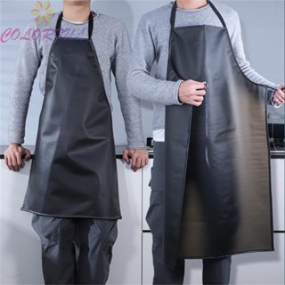 【COLORFUL】Apron Protection S-XL 1pcs Areas Work Black Clean Comfortable Extended