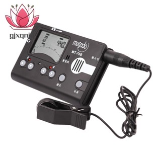 Musedo MT-70B จูนเนอร์ พร้อมคลิปปิ๊กอัพ และไมโครโฟนในตัว 3 in 1 เครื่องกําเนิดไฟฟ้า LCD สําหรับ Guzheng
