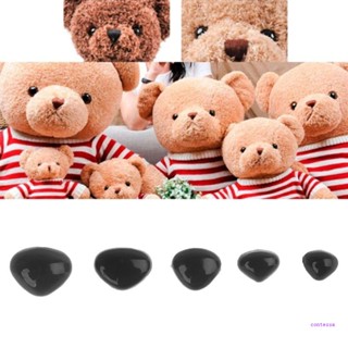 Con จมูกพลาสติก แบบนิ่ม ปลอดภัย สําหรับตุ๊กตาหมี Amigurumi 100 ชิ้น