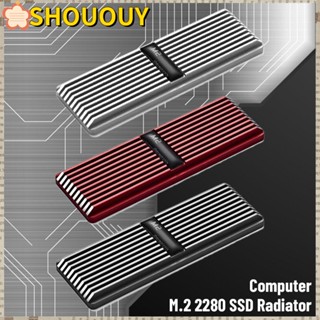 SHOUOUY ฮีทซิงค์ระบายความร้อน M.2 NVME สําหรับคอมพิวเตอร์