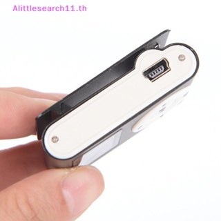 Alittlesearch11 เครื่องเล่น MP3 ดิจิทัล USB ขนาดเล็ก แบบพกพา หน้าจอ LCD รองรับการ์ด Micro SD TF 32GB TH