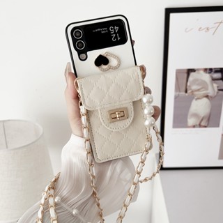 【Fold Love】เคสโทรศัพท์มือถือ PC แข็ง กันกระแทก สําหรับ SAMSUNG Z Flip 3 4 5