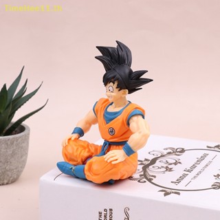 Timehee โมเดลฟิกเกอร์ PVC อนิเมะ Sitg Posture Son Goku ขนาด 11 ซม.