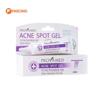 Provamed Rapid Clear Acne Spot Gel เจลแต้มสิว ลดการอุดตันและให้ความชุ่มชื่น (10g.)