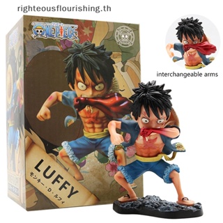 Righteousflourishs.th ใหม่ โมเดลฟิกเกอร์ PVC รูปอนิเมะ One Piece Luffy ของเล่นสําหรับเด็กผู้ชาย