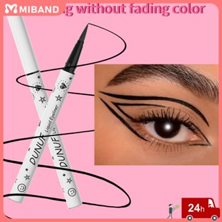 พร้อมสต็อก Dunuf12 Color Eyeliner Liquid Lasting Not Easy To Faint Smooth Very Thin Waterproof Anti-sweat Eyeliner Pencil Easy To Color Multicolor Eye Make Up Female Students