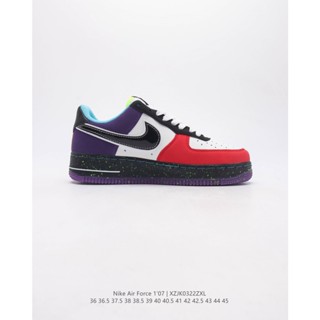 Nk Air Force 107 รองเท้ากีฬาลําลอง หลากสี สไตล์คลาสสิก สําหรับผู้ชาย ผู้หญิง