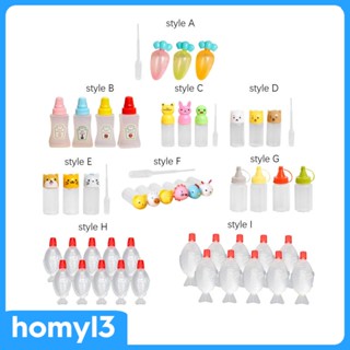 [Homyl3] ขวดเปล่า เติมได้ ขนาดเล็ก กันรั่ว สําหรับซอสมะเขือเทศ