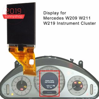 เกจวัดคลัสเตอร์รถยนต์ หน้าจอ LCD สําหรับ Mercedes E-Class E320 E350 E500 E55 E63 W209 W211 W219