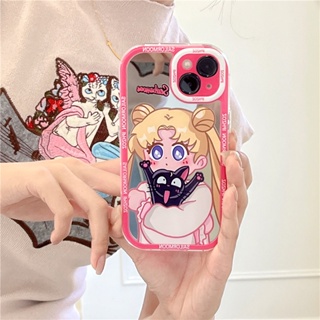 เคสโทรศัพท์มือถือ ซิลิโคน กันกระแทก ลายการ์ตูนแมว Luna น่ารัก สร้างสรรค์ สําหรับ Iphone 12 11 13 14 PRO MAX 14 13ProMax 12 13pro 11 14pro