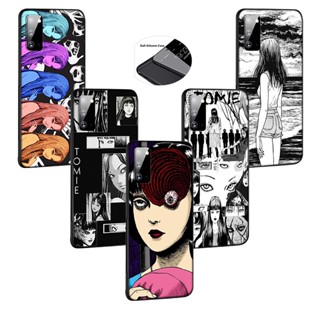 เคสโทรศัพท์มือถือแบบนิ่ม ลายอะนิเมะสยองขวัญ Junji Ito Tomie LFW180 สําหรับ Samsung Galaxy A9 A8 A7 A6 A8+ A6+ Plus 2018 Quantum 2 M20 M30