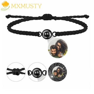 Mxmusty สร้อยข้อมือเชือกถัก ผ้าฝ้าย 100 ภาษา หลากสี สําหรับผู้หญิง DIY