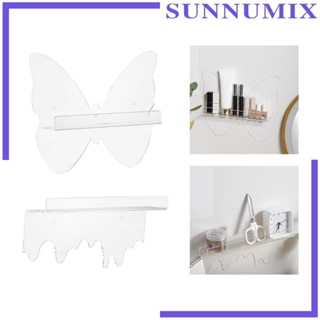 [Sunnimix] ชั้นวางของอะคริลิคใส แบบติดผนัง 12 นิ้ว สไตล์โมเดิร์น สําหรับเด็ก