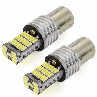 1156 BA15S P21W ไฟ LED แคนบัส ย้อนกลับ สํารอง กลางวัน DRL หลอดไฟ 2 ชิ้น ☆Spdivines