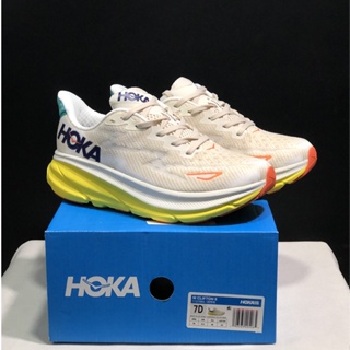 Hoka One One Clifton 9 รองเท้าวิ่ง น้ําหนักเบา ระบายอากาศ สําหรับผู้ชาย และผู้หญิง ไซซ์ 36-45 7VGN