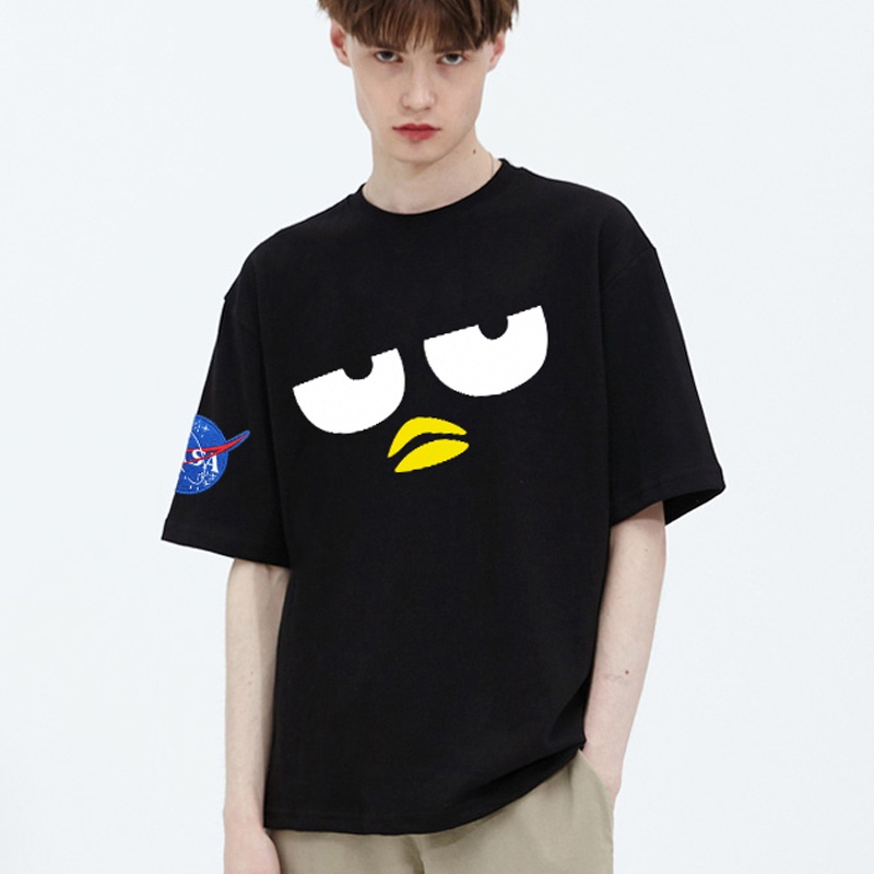 เสื้อยืดแขนสั้น ผ้าฝ้ายแท้ พิมพ์ลาย ทรงหลวม แนวสตรีท แฟชั่นฤดูร้อน สําหรับผู้ชาย และผู้หญิง 2023